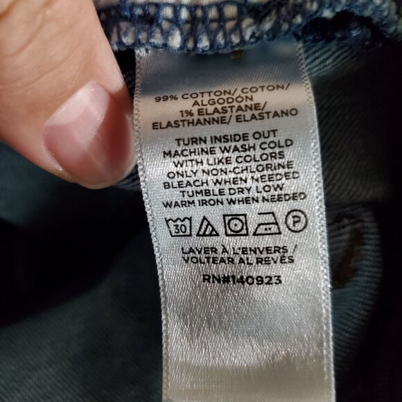 Loft Jeans Womens Size 6 Blue Curvy Skinny Stretch Denim - Picture 5 of 12